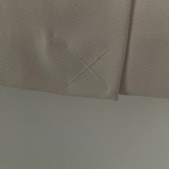 WHBM soft cream fully lined suit size 10 blazer/8 skirt, NWT - Picture 7 of 12